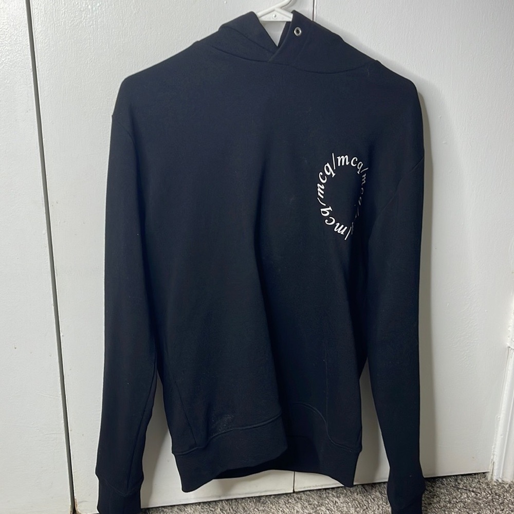 McQueen hoodie with Logo.Used only once. Worn gently.